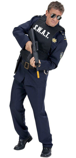 Swat Vest Zwart van Widmann koop je bij Partywinkel