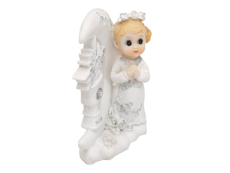 Taarttopper Comunnie Meisje 9cm van Partydeco koop je bij Partywinkel