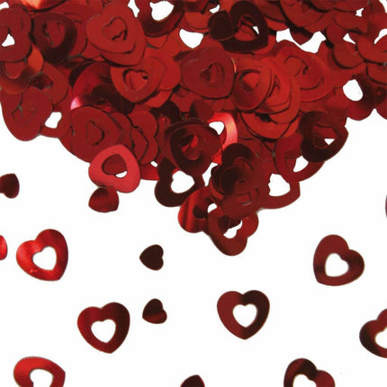 Tafelconfetti Hartjes 14gr van Folat koop je bij Partywinkel