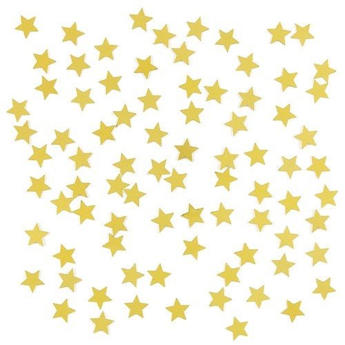 Tafelconfetti Ster Goud 1cm 600st van Haza Witbaard koop je bij Partywinkel