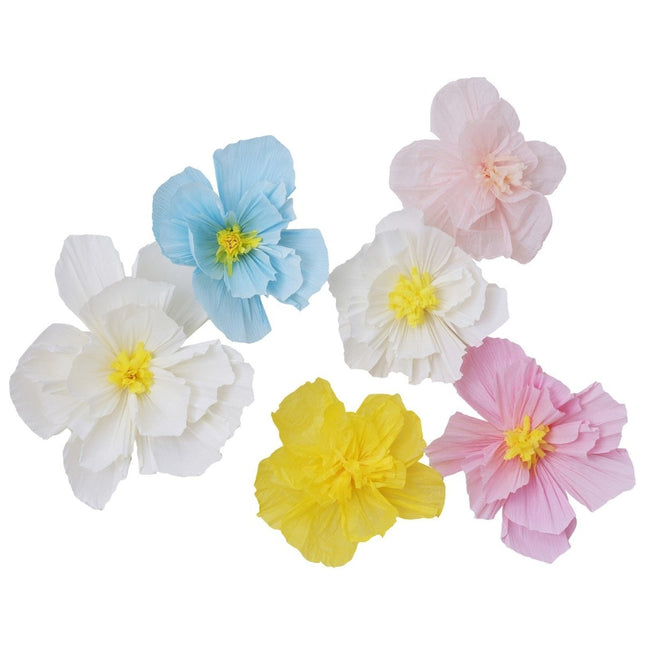 Tafeldecoratie Bloemen 15m 6st van Ginger Ray koop je bij Partywinkel
