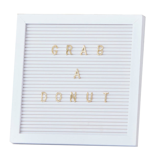Tafeldecoratie Letterbord 25cm van Ginger Ray koop je bij Partywinkel