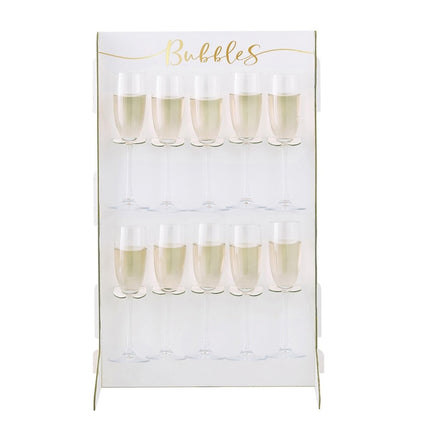 Tafeldecoratie Prosecco Standaard 60cm van Ginger Ray koop je bij Partywinkel