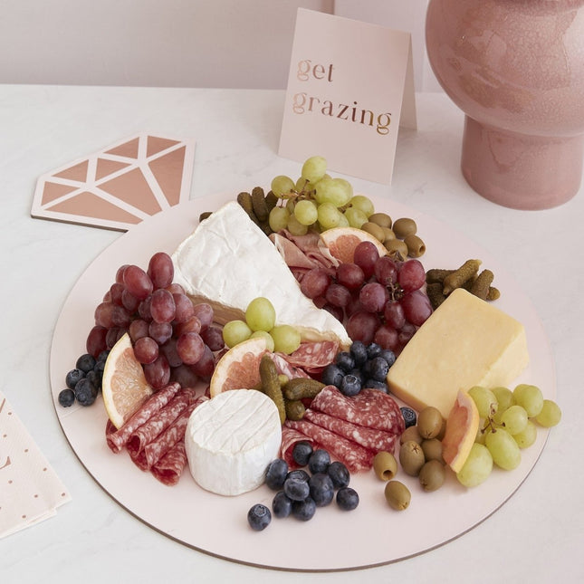 Tafeldecoratie Snackbord Ring 50cm van Ginger Ray koop je bij Partywinkel