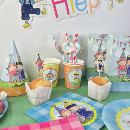 Tafelkleed Fien & Teun 1,8m van Haza Witbaard koop je bij Partywinkel