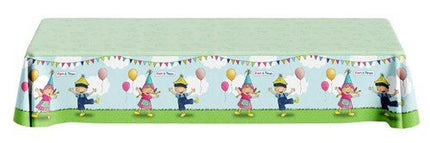 Tafelkleed Fien & Teun 1,8m van Haza Witbaard koop je bij Partywinkel