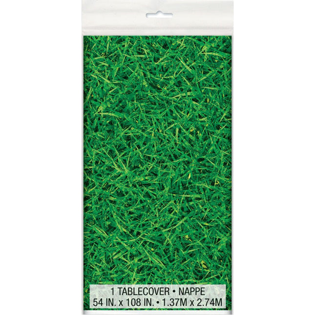 Tafelkleed Gras 2,74m van Unique koop je bij Partywinkel