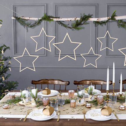 Tafelloper Creme 5m van Partydeco koop je bij Partywinkel