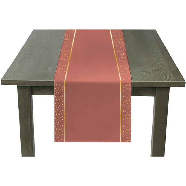 Tafelloper Golden Dusk 2,4 m van Folat koop je bij Partywinkel