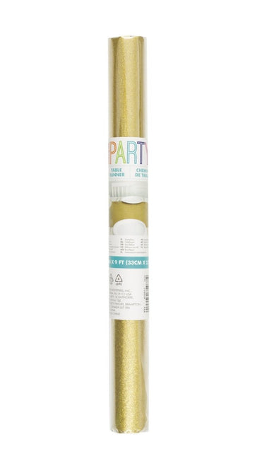 Tafelloper Goud 2,74m van Unique koop je bij Partywinkel