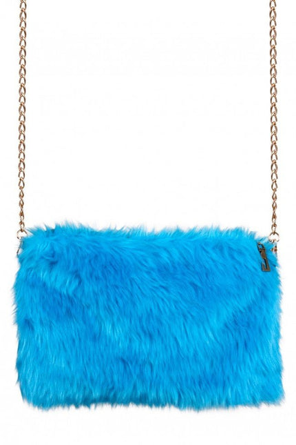 Tasje Plush Blue van PartyXplosion koop je bij Partywinkel