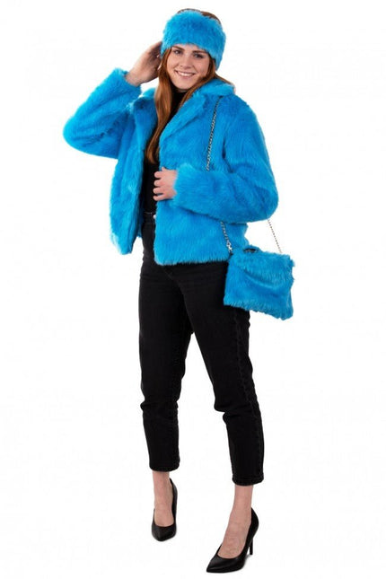 Tasje Plush Blue van PartyXplosion koop je bij Partywinkel