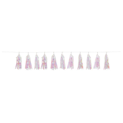 Tassel Slinger Parelmoer 2,74m van Unique koop je bij Partywinkel