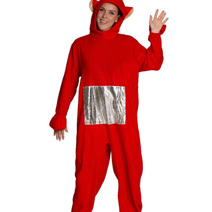Teletubbies Kostuum Rood van Partychimp koop je bij Partywinkel