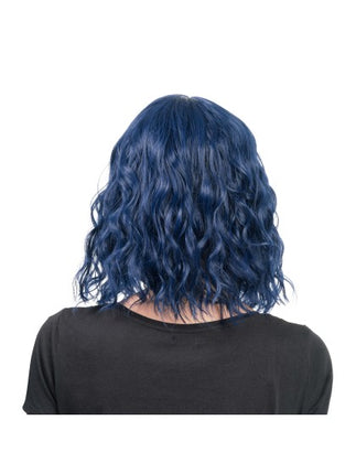 Tessa Wig, Blue, 35 cm