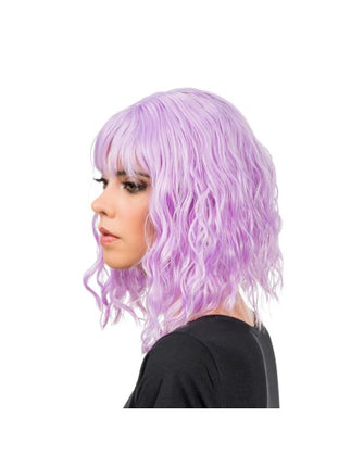 Tessa Wig, Purple, 35 cm