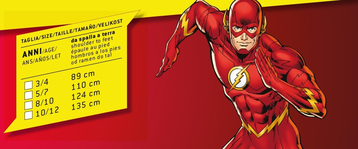 The Flash Kostuum van Ciao International koop je bij Partywinkel