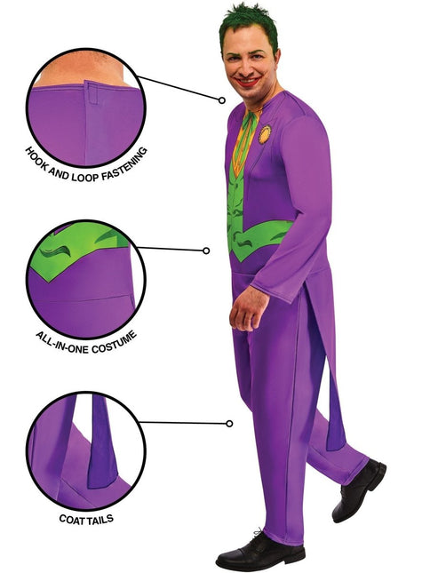 The Joker Kostuum Heren van Rubies koop je bij Partywinkel