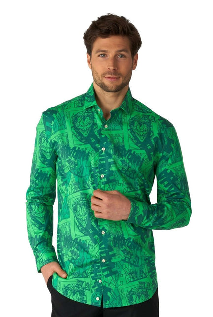 The Joker Overhemd Heren OppoSuits van OppoSuits koop je bij Partywinkel