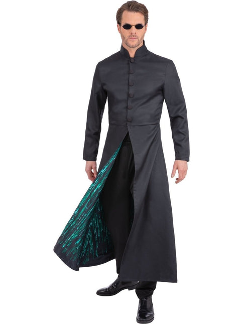 The Matrix Neo Jas van Smiffys koop je bij Partywinkel