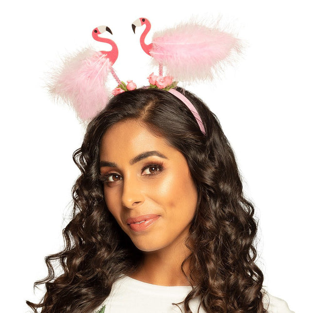 Tiara Flamingo'S van Boland koop je bij Partywinkel