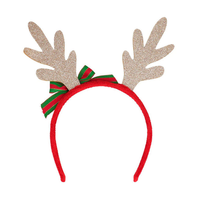 Tiara Golden reindeer van Boland koop je bij Partywinkel