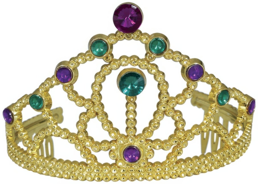 Tiara Goud Meisje Diamanten Kind van Fiestas Guirca koop je bij Partywinkel