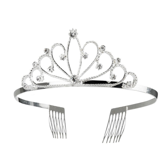 Tiara Koningin Zilver van Boland koop je bij Partywinkel