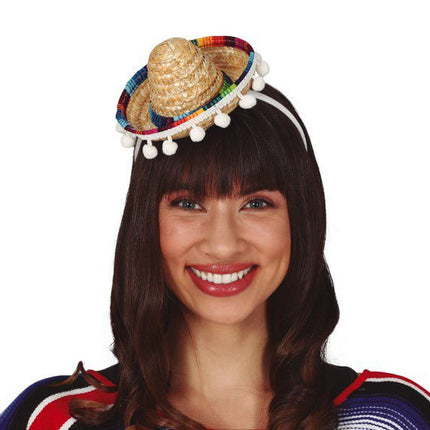 Tiara Mexicaanse Hoed van Fiestas Guirca koop je bij Partywinkel