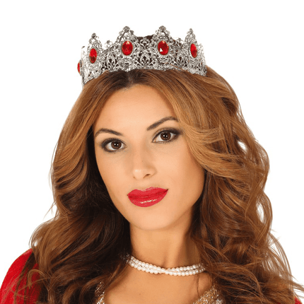 Tiara Prinses Zilver van Fiestas Guirca koop je bij Partywinkel