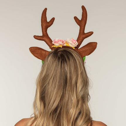 Tiara Rendier 30cm van Boland koop je bij Partywinkel