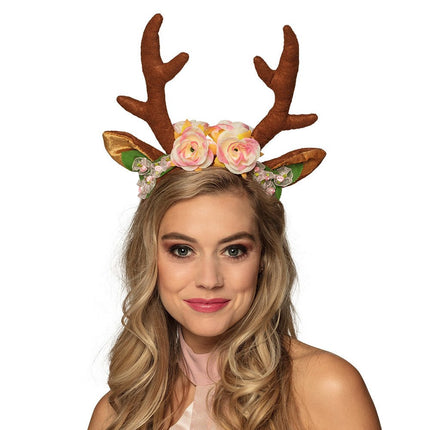 Tiara Rendier 30cm van Boland koop je bij Partywinkel
