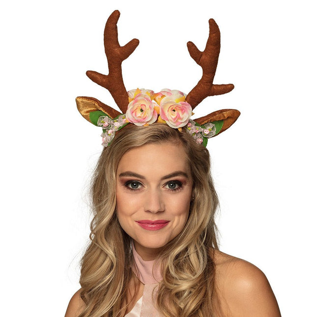 Tiara Rendier 30cm van Boland koop je bij Partywinkel