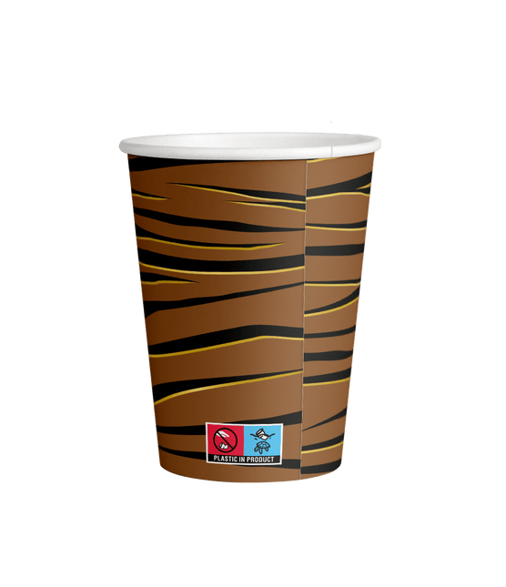 Tijger Bekers 250ml 8st van Paper Dreams koop je bij Partywinkel