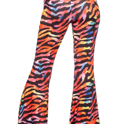 Tijger Broek Gekleurd Dames van Wilbers & Wilbers koop je bij Partywinkel