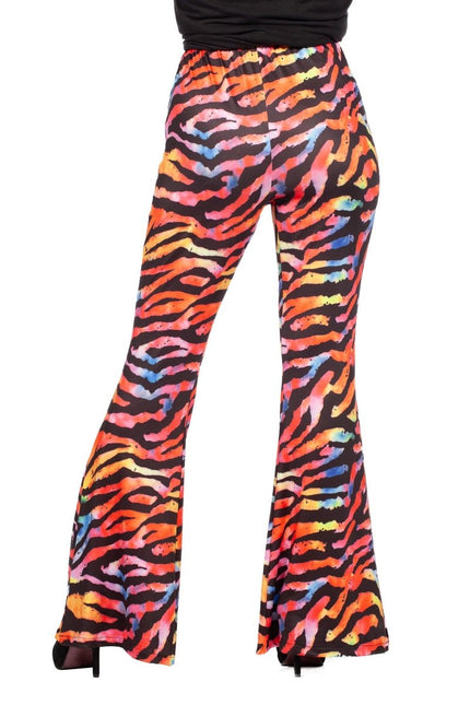 Tijger Broek Gekleurd Dames van Wilbers & Wilbers koop je bij Partywinkel