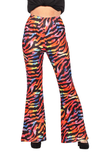 Tijger Broek Gekleurd Dames van Wilbers & Wilbers koop je bij Partywinkel