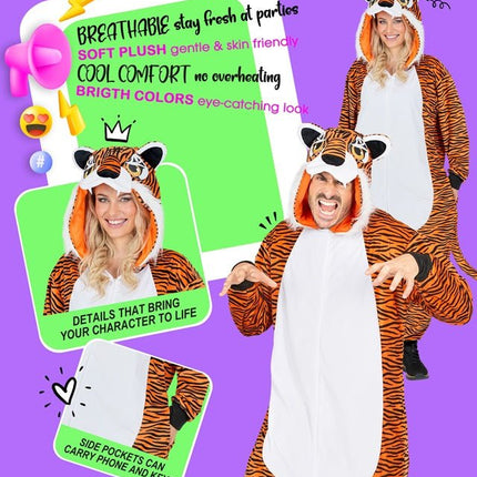 Tijger Pluche Kostuum van Widmann koop je bij Partywinkel