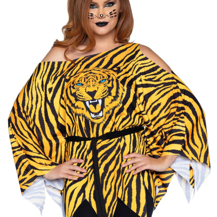 Tijger Poncho Dames Leg Avenue van Leg Avenue koop je bij Partywinkel