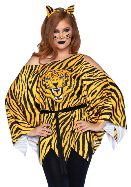 Tijger Poncho Dames Leg Avenue van Leg Avenue koop je bij Partywinkel