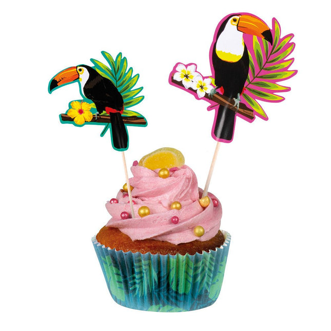 Toekan Cocktailprikkerset 4 delig van Boland koop je bij Partywinkel