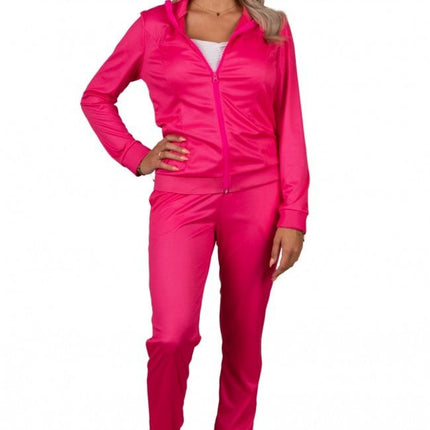 Trainingspak Dames Neon Pink van PartyXplosion koop je bij Partywinkel