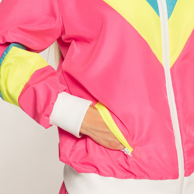 Trainingspak Fout Dames Roze van Boland koop je bij Partywinkel