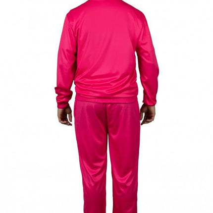 Trainingspak Heren Neon Pink van PartyXplosion koop je bij Partywinkel