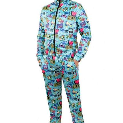 Trainingspak I Love The 80 Heren van PartyXplosion koop je bij Partywinkel