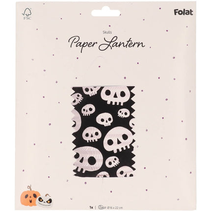 Treklampion Doodshoofden 22cm van Folat koop je bij Partywinkel