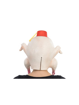 Turkey Head Mask with Fez, 37 cm