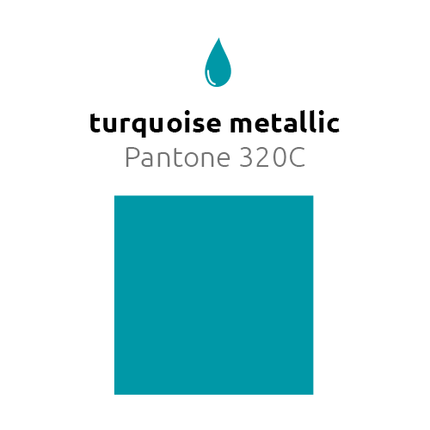 Turquoise Ballonnen Metallic 30cm 10st van Balloonia koop je bij Partywinkel