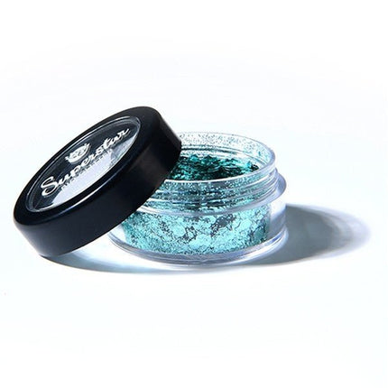 Turquoise Glitters van Superstar koop je bij Partywinkel