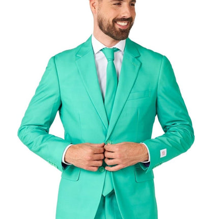 Turquoise Pak Heren OppoSuits van OppoSuits koop je bij Partywinkel